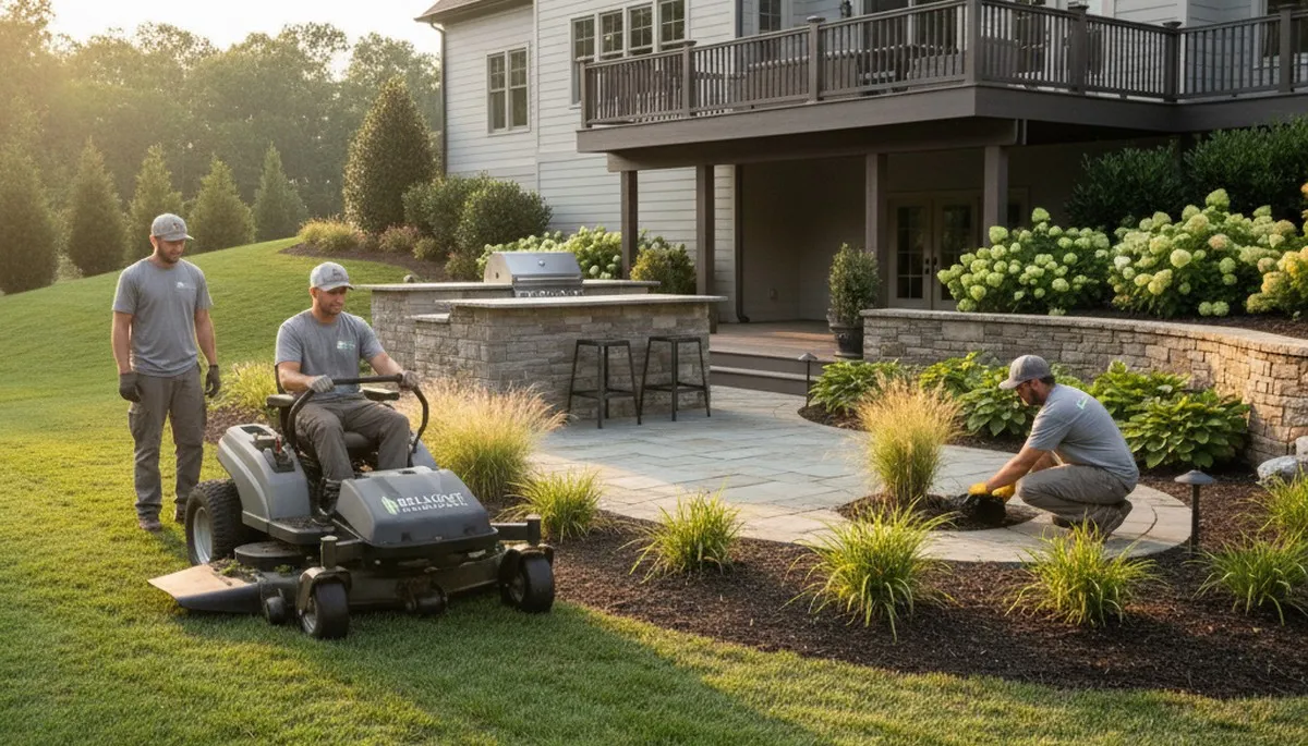 Charlotte, NC landscaping service for residential yard maintenance and outdoor curb appeal