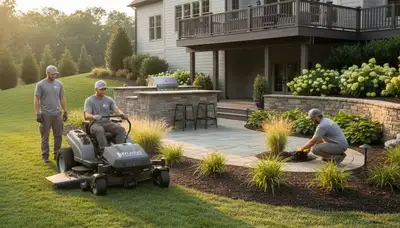 Charlotte, NC landscaping service for residential yard maintenance and outdoor curb appeal