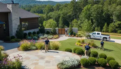 Landscaping services in Charlotte, NC by Landscapers Charlotte NC for residential and commercial properties