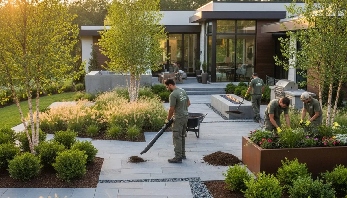 Charlotte, NC landscaping service for residential yard maintenance and outdoor curb appeal