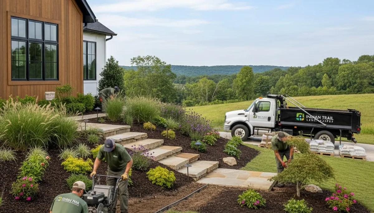 Charlotte, NC landscaping services for residential yards and outdoor property maintenance