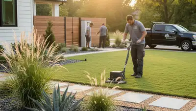Charlotte, NC landscaping service team providing professional lawn and landscape care
